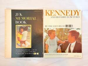 JFK Memorial Book Kennedy Family in Pictures Look Magazine 1963 1964 Lot 60s